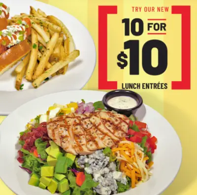 Tgi Fridays Specials Happy Hour Lunch Specials