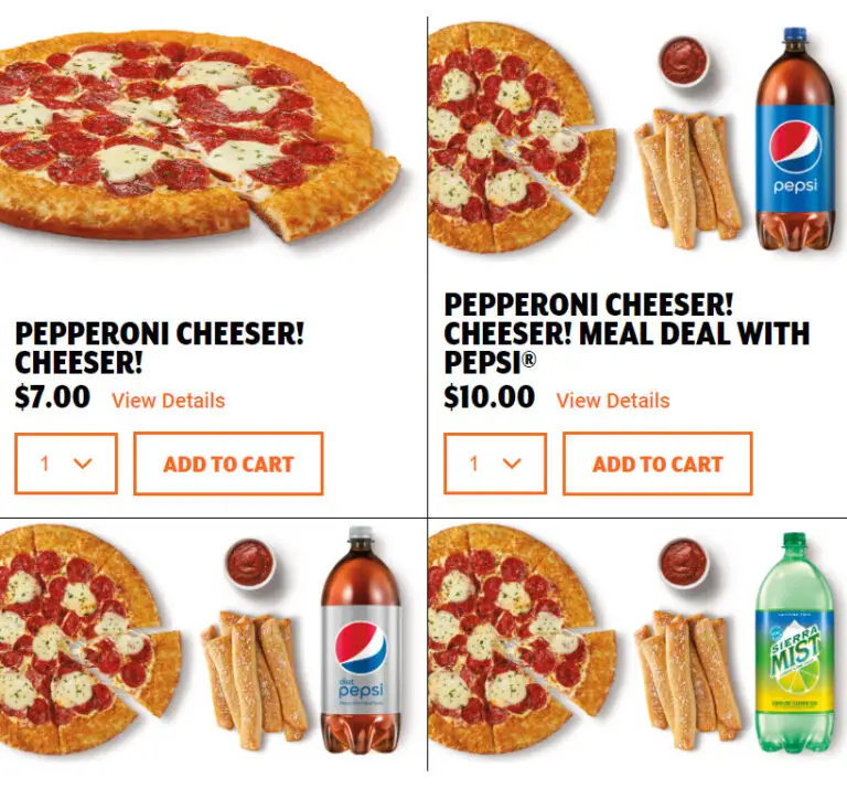 Little Caesars 6.99 Large 3 Topping and More Menu Deals EatDrinkDeals