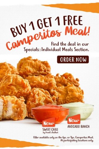 Pollo Campero 50% Off Family Meals Today! | EatDrinkDeals