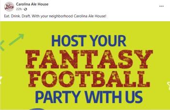 Reserve your fantasy football draft party now at The Lab!!! Use our WiFi or  we can supply a free paper kit! Message us or call 505-962-1587. Brew  Lab