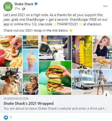 Shack Buy One Get Free Promo - EatDrinkDeals