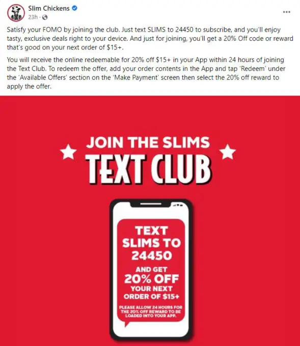 Slim Chickens Coupons And Deals Mobile Mondays