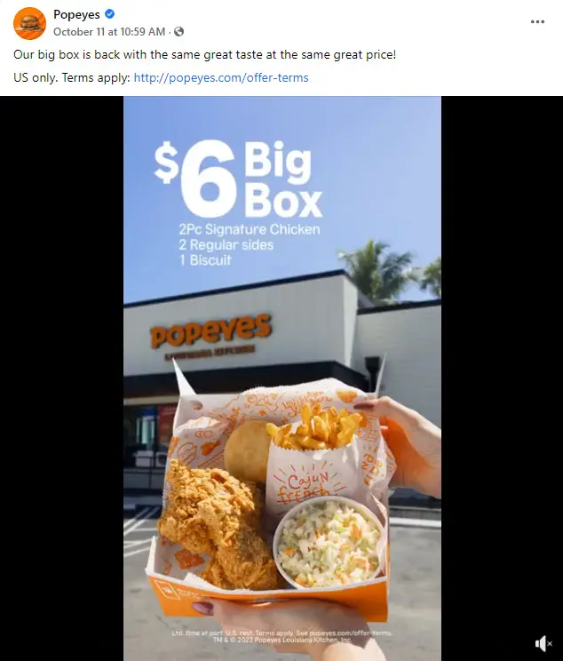 Popeyes Coupons & Specials 5 Big Box