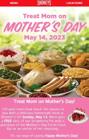 Mother's Day 2023 Food Deals — Food Deals For Mother's Day