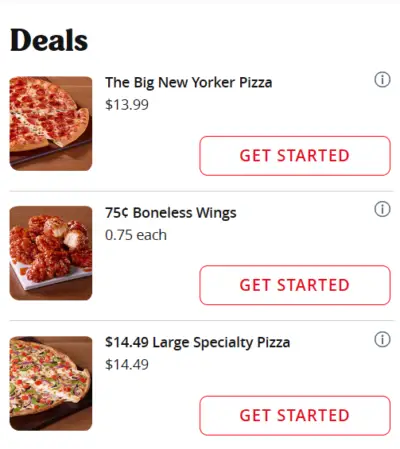 Get The Best Of Pizza Hut Deal Lover S Menu