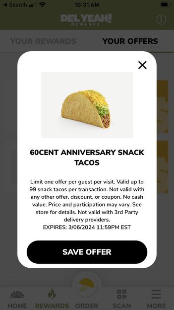 Del Taco - Food - Twenty under 2