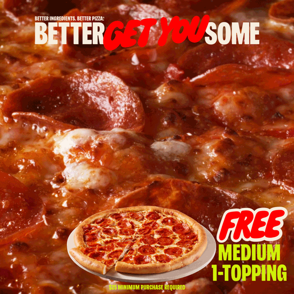 Papa Johns Free Pizza offer