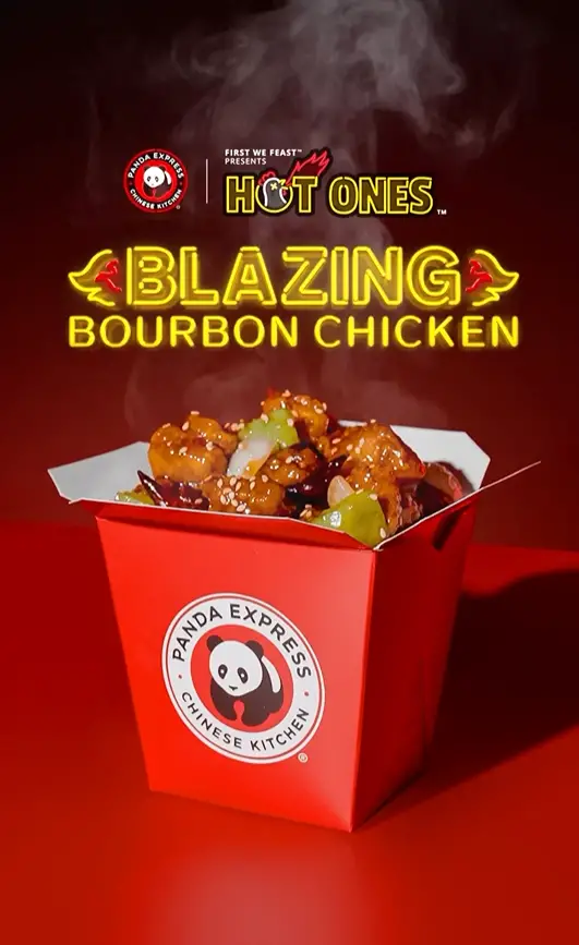 Panda Express Blazing Bourbon Chicken