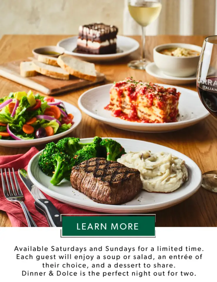 Carrabba's $45 Dinner For Two