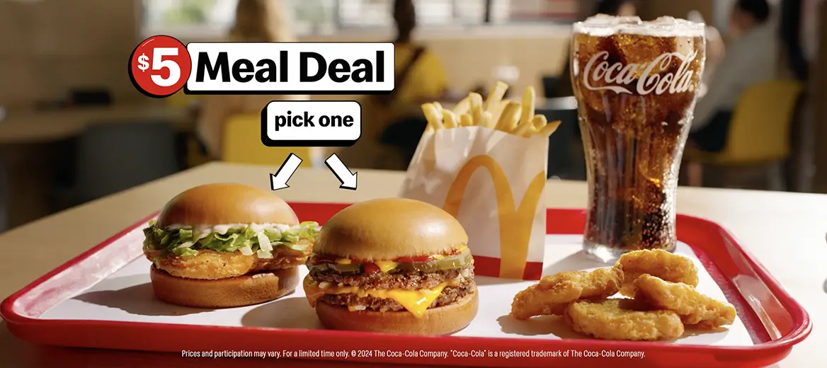 McDonald's $5 Meal Deal