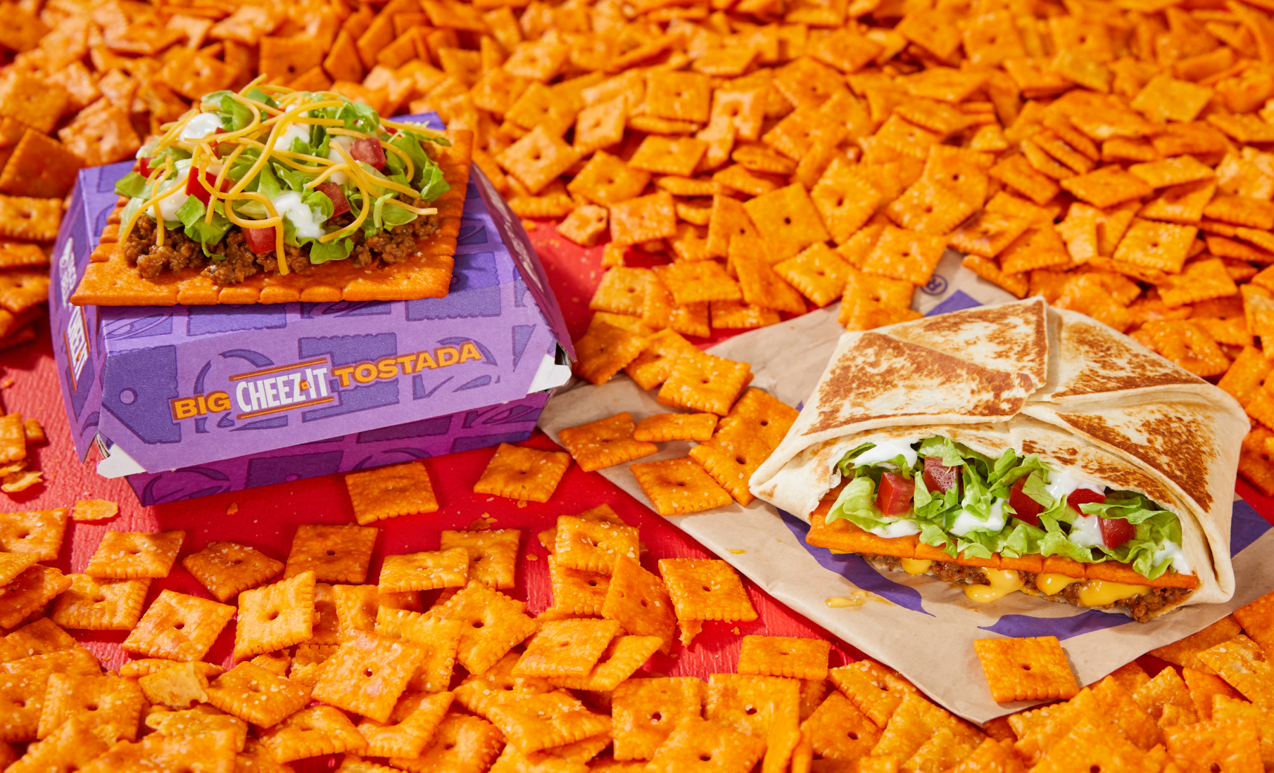 Taco Bell Cheez-It Items