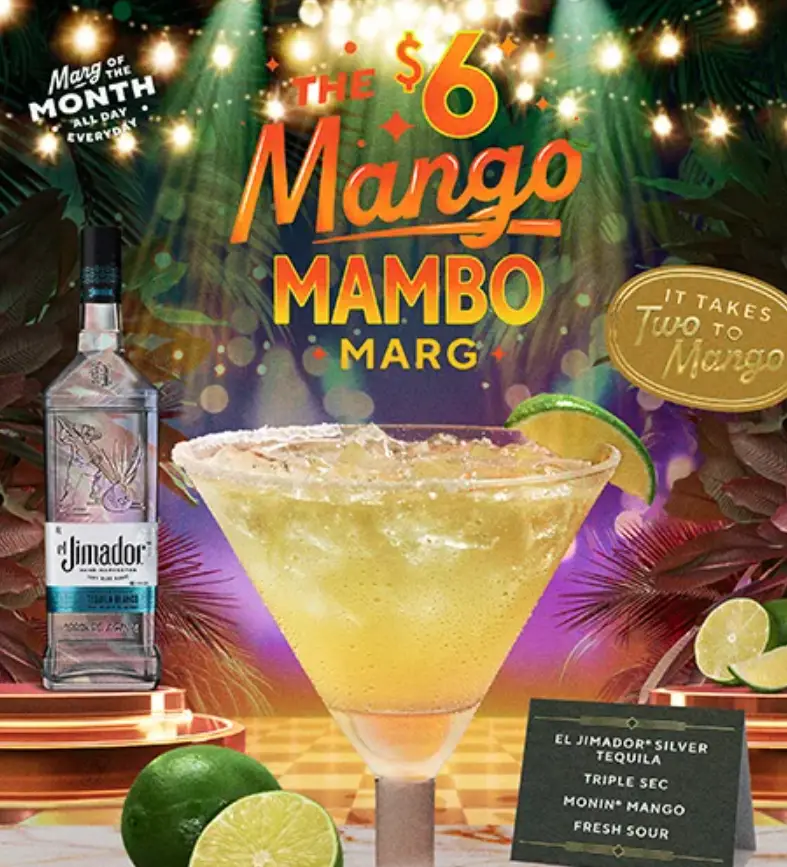 Chili's $6 Mango Mambo Rita Marg