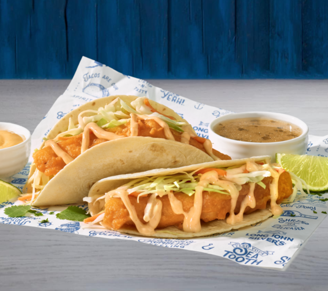 Long John Silver's 2 for $5 Fish Tacos