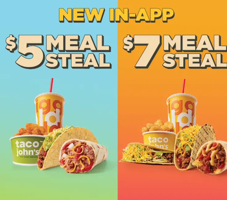 Taco John's Meal Steals