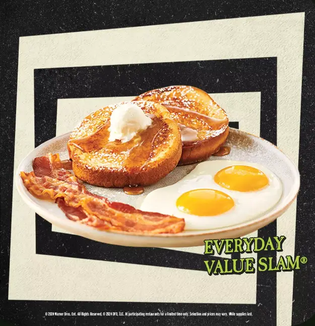 Denny's $2, 4 6 8 Value Menu deals