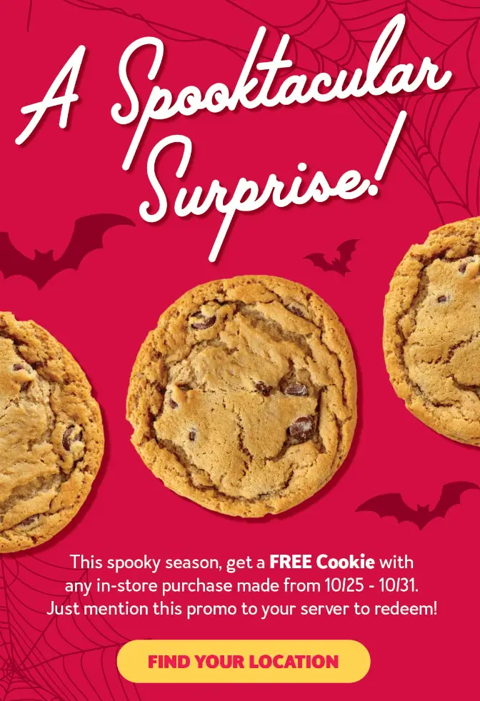 Johnny Rockets Free Cookie coupon