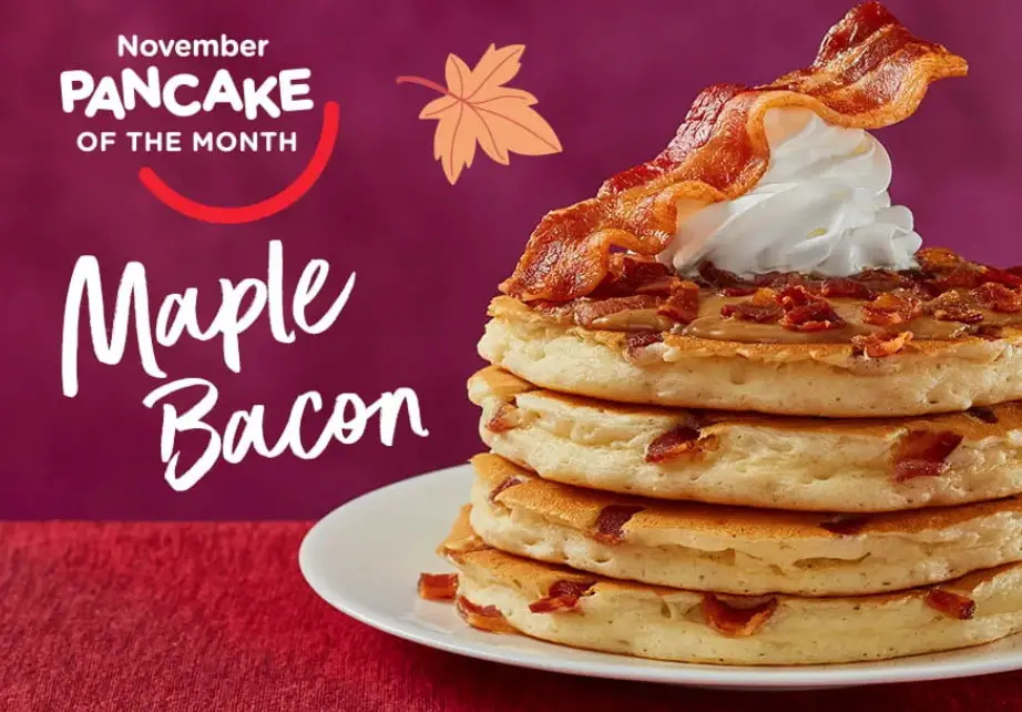 IHOP Maple Bacon Pancake