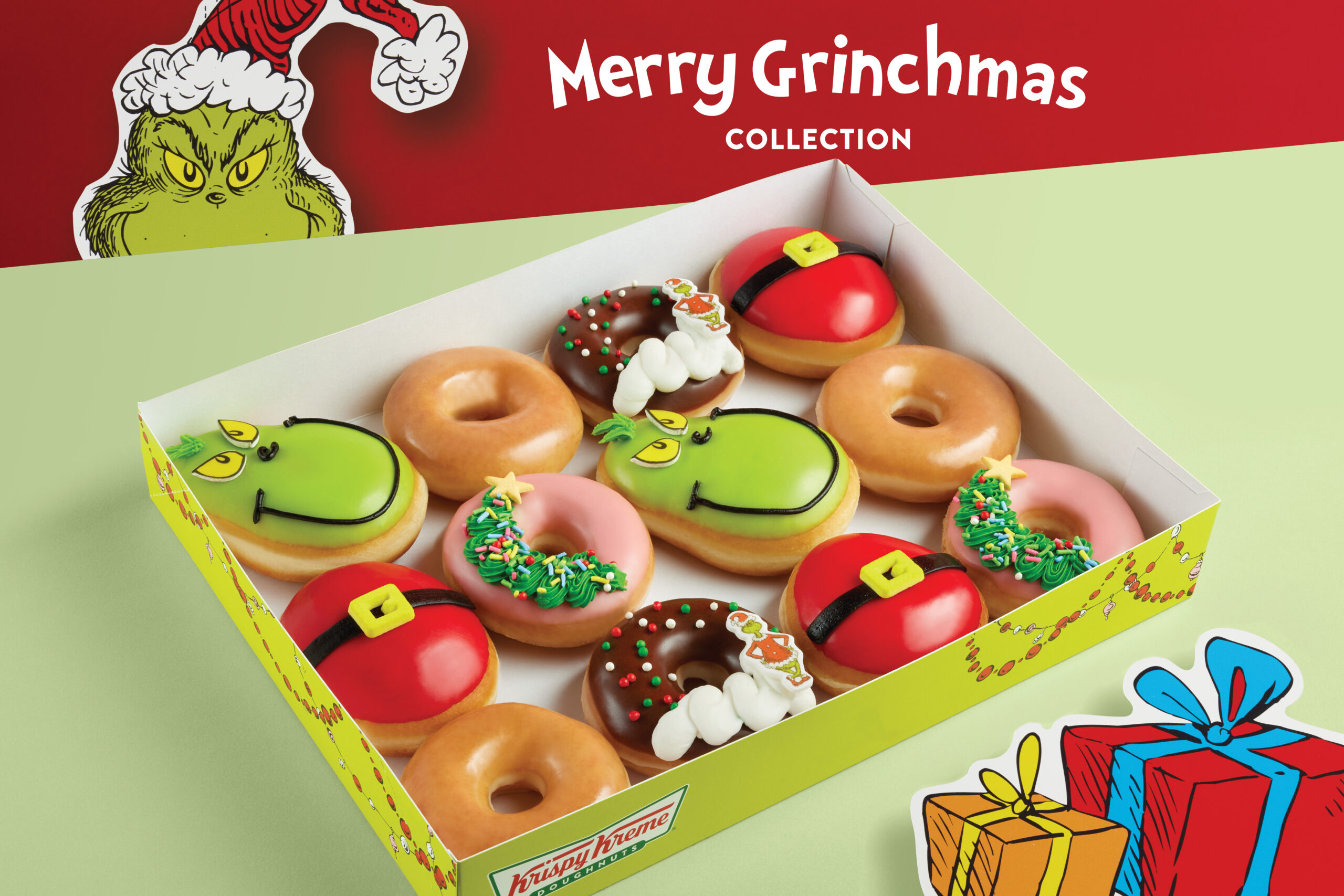 Krispy Kreme Grinchmas Collection