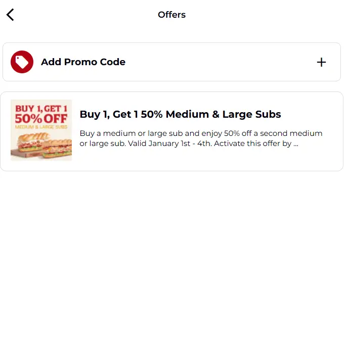 Firehouse Subs 50% off promo code