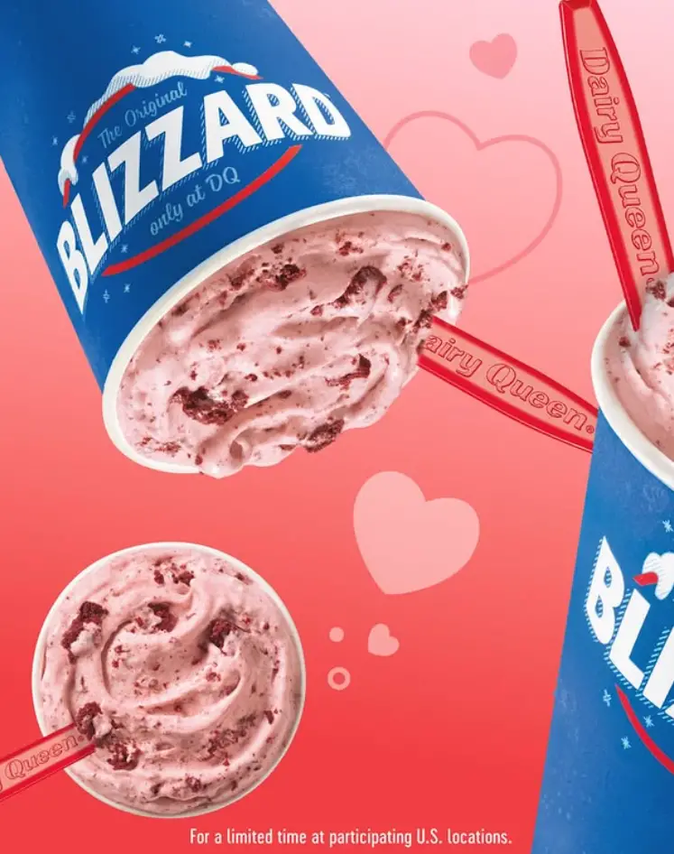 Dairy Queen Red Velvet Cake Blizzard