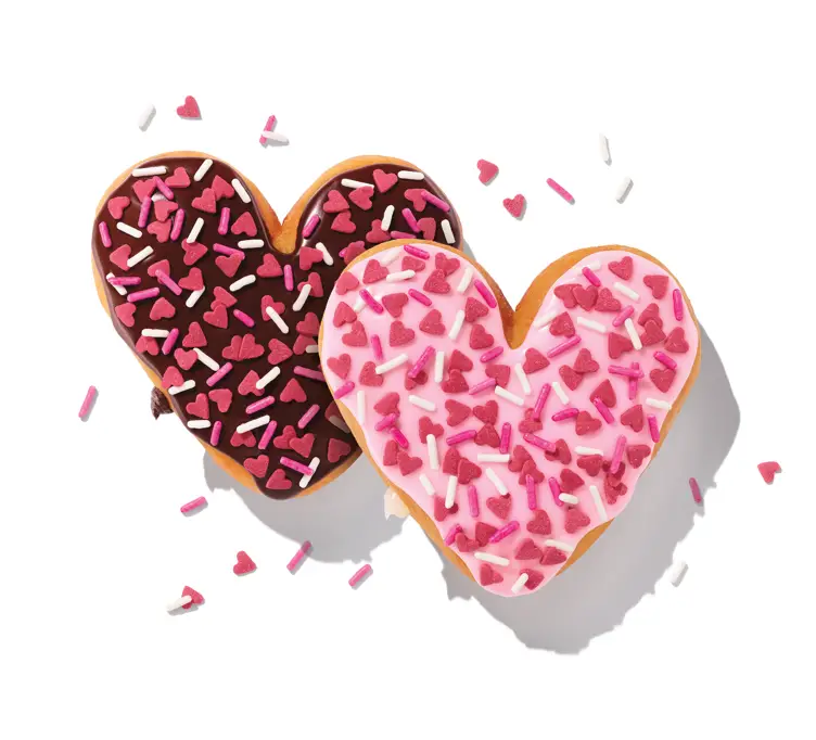 Dunkin' Valentine's Donuts