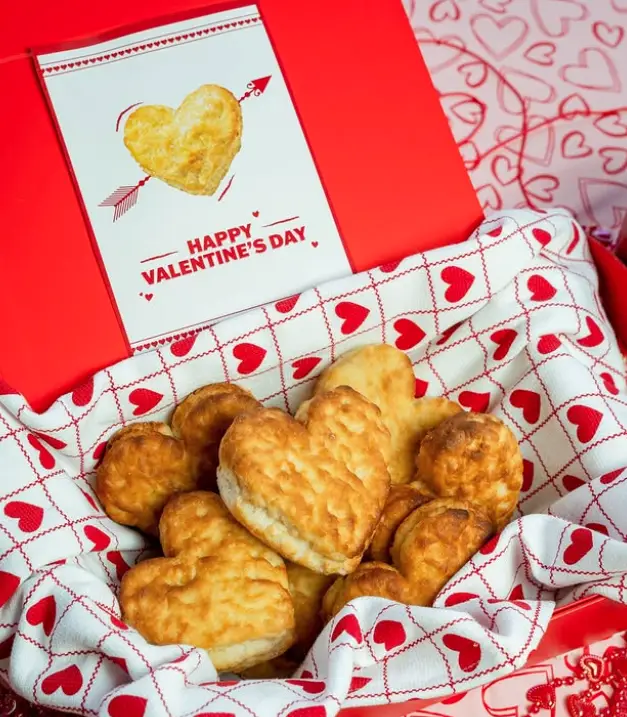 Hardee's Heart Shaped Biscuits